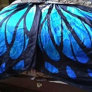 Butterfly costume vibrant colors